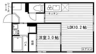 ドミール青江【2階】の間取り