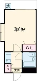 ビラパレス上篠【1階】の間取り