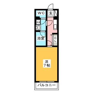 コンフォート芝西【3階】の間取り