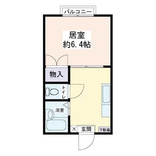 コーポFUDA【2階】の間取り