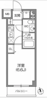 ガーラプレイス八幡山壱番館【1階】の間取り