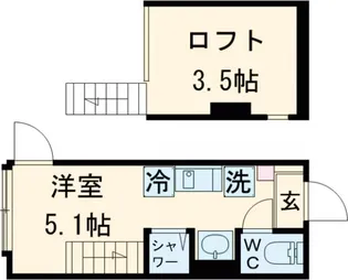 LifestageHirai【1階】の間取り