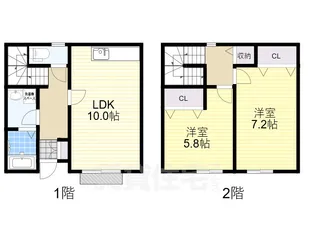 JOLIE MAISON【1階】の間取り