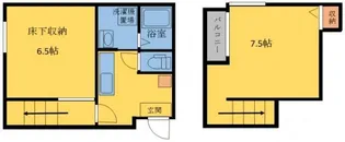 ポラリス七隈II【1階】の間取り