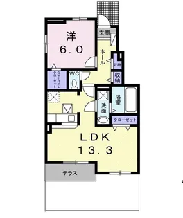 ラマニアI【1階】の間取り