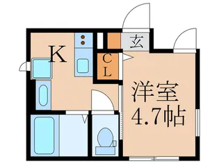 Casa Mina【3階】の間取り