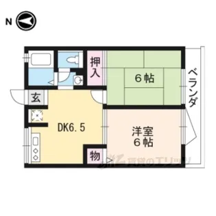サンレトアフジキ【2階】の間取り
