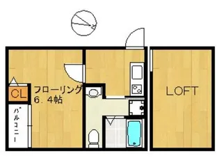 アプリコット【1階】の間取り
