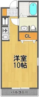 ロイヤルコート芳賀【2階】の間取り