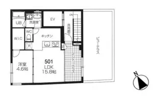 LUCENT COURT白山【5階】の間取り