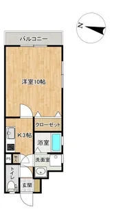 スランフ【2階】の間取り
