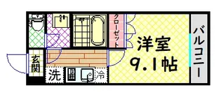 ベルメゾンSKY【2階】の間取り