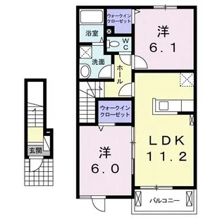 フィールド ブック I【2階】の間取り