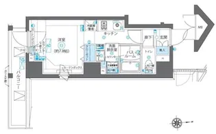 ZOOM新宿下落合【6階】の間取り