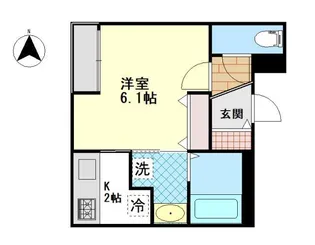 アプローズ【2階】の間取り