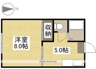 アリーナ青江【1階】の間取り