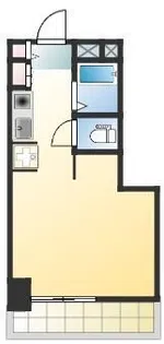 クラウン西麻布【5階】の間取り