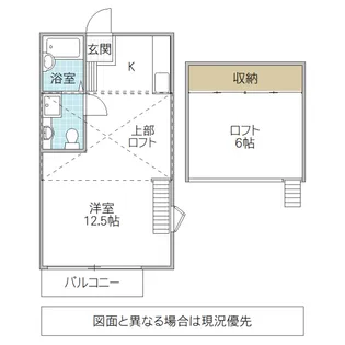 ファイブウッド B棟【2階】の間取り