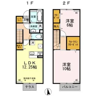 パストラル ガーデンの間取り