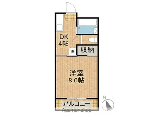 本田コーポ【2階】の間取り