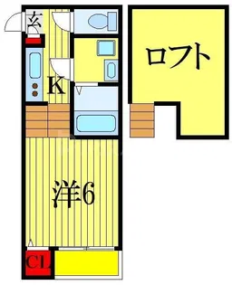 メゾン本千葉【1階】の間取り