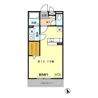 クレール【2階】の間取り