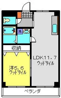 アーバンハイツNA【3階】の間取り