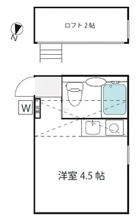 Urbanne(アーバネックス)【2階】の間取り
