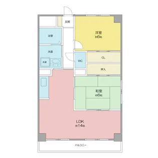 NONETTO【3階】の間取り