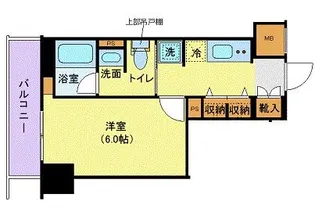 ラフィスタ大師前III【10階】の間取り