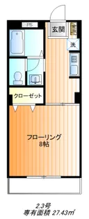 カーサM【1階】の間取り