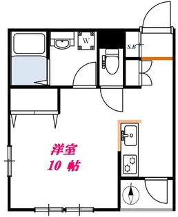 グリフォン【2階】の間取り
