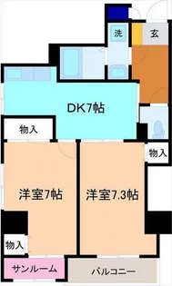 カサ・ミラ(Casa Mila)【4階】の間取り