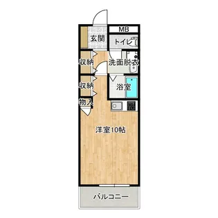 高知県高知市福井町【マンション】の間取り