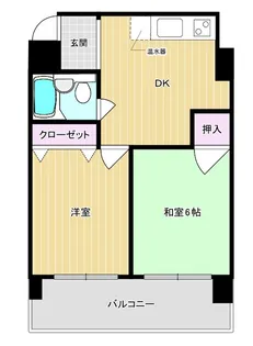 リーベンアルデバラン【5階】の間取り
