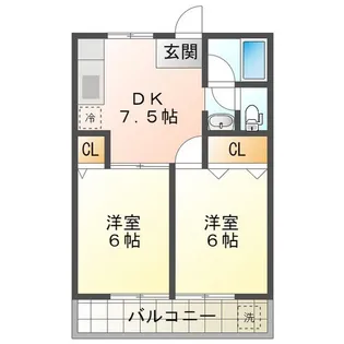 フェアリーテイル【1階】の間取り