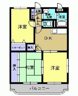 ソレイユ【2階】の間取り