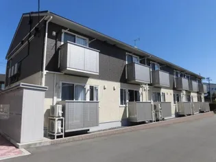 福島県郡山市富久山町福原字境田【アパート】の外観