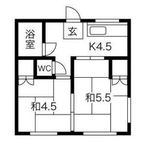 エステート早田【5階】の間取り