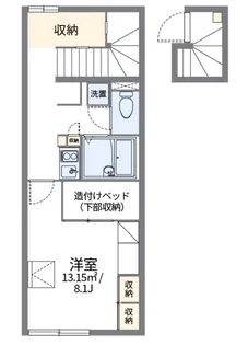 東京都西東京市保谷町1【アパート】の間取り