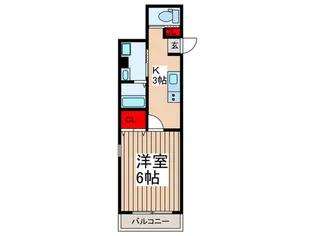 U.K.ビル【2階】の間取り