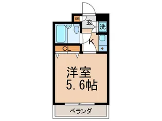 ローズガーデンA57番館【2階】の間取り