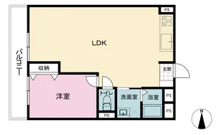 ステート新杉田【4階】の間取り