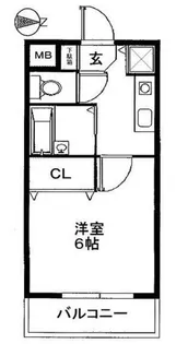 VERTメゾンクレソンIII【2階】の間取り