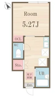 フローラメゾン西荻窪【1階】の間取り