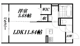 静岡県浜松市中央区宮竹町【アパート】の間取り