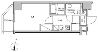 東京都練馬区中村3【マンション】の間取り
