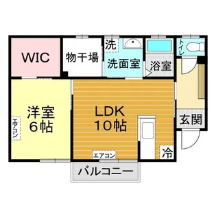 Solferino【1階】の間取り