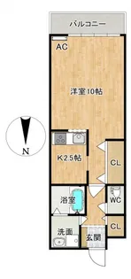 オーパスII【2階】の間取り