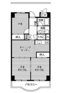 東京都港区海岸3【マンション】の間取り